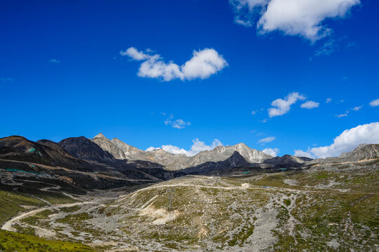 甘孜折多山景观