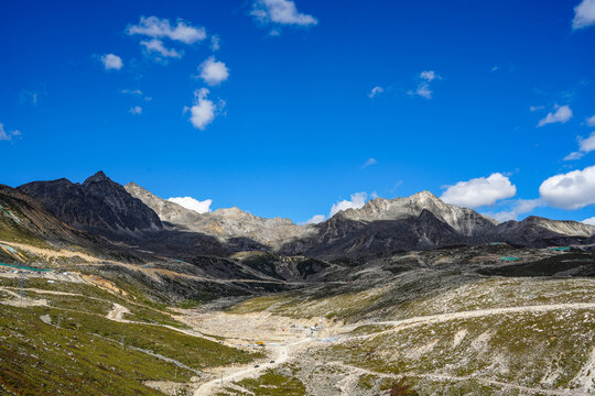 甘孜折多山景观