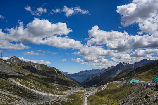 甘孜折多山景观