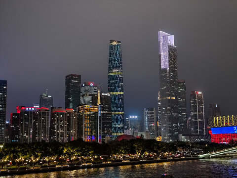 珠江新城夜景