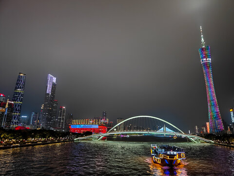 珠江新城夜景