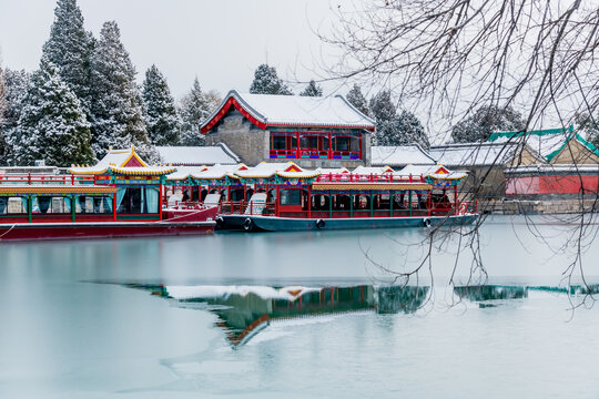 雪后的颐和园