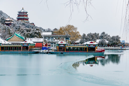 雪后的颐和园