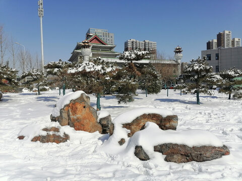 雪后景色