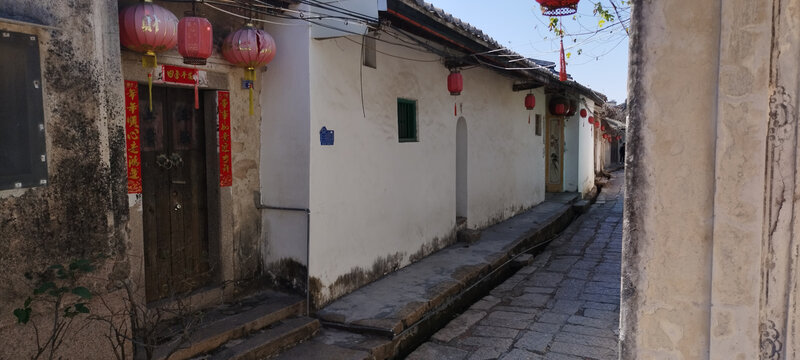 中国农村古街巷子