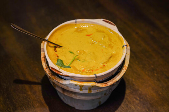 咖喱牛腩泰国菜美食