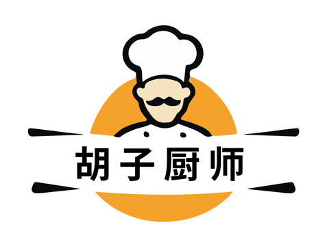 胡子厨师LOGO