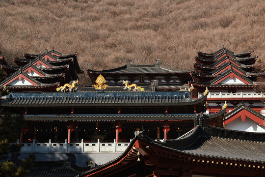 本溪财神寺建筑