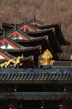 本溪财神寺建筑