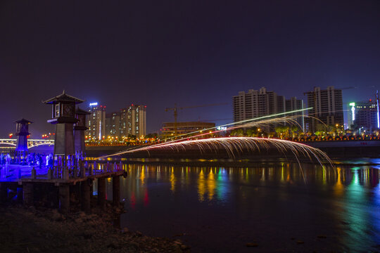 张家界夜景