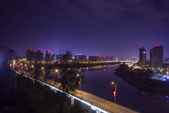 张家界夜景