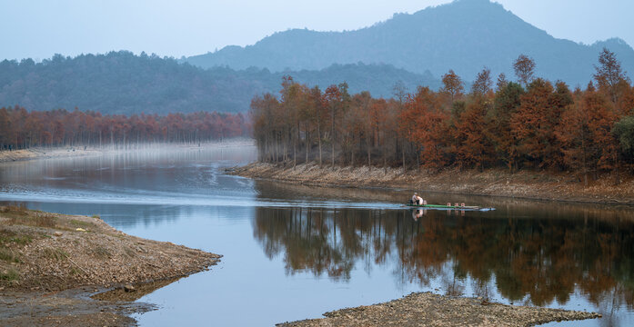 湖光山色