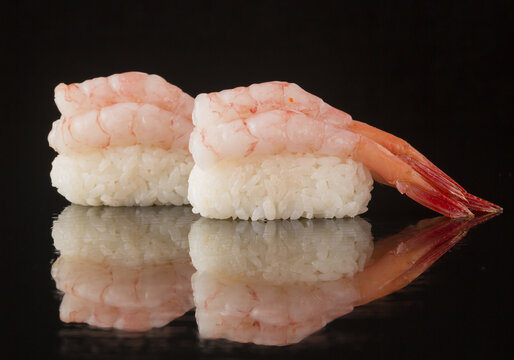 北海道甜虾寿司