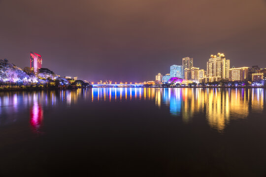 柳州柳江夜景