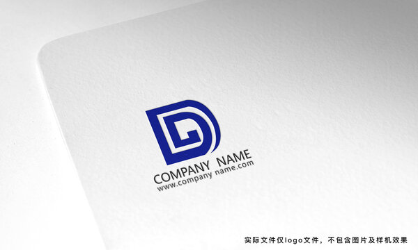 简约字母标志logo设计