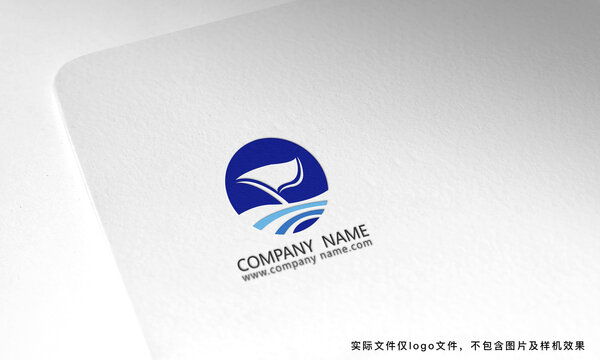 帆船航海logo标志设计