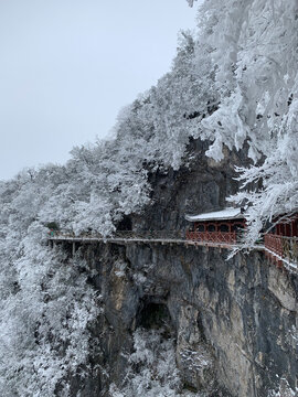 张家界天门山风光