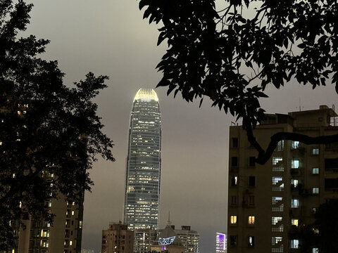 香港半山风景