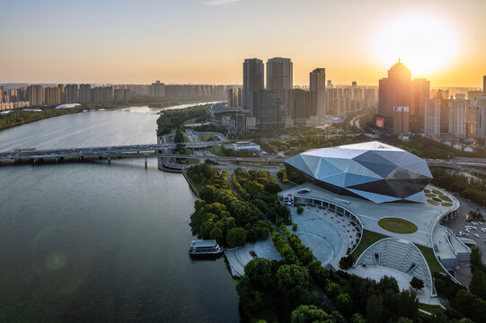 中国辽宁沈阳五里河公园城市建筑