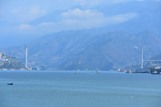 三峡奉节县城