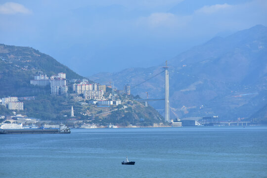 三峡奉节县城