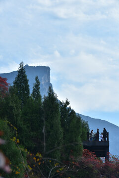 三峡白帝城瞿塘峡