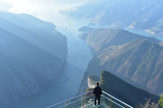 三峡之巅白帝城夔门瞿塘峡巫峡