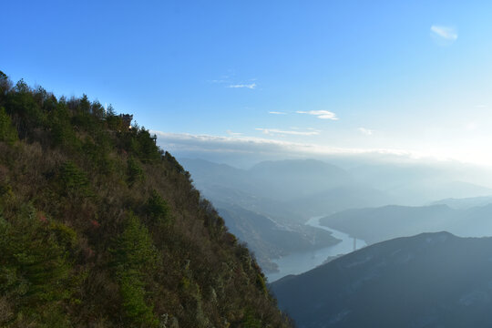 三峡之巅白帝城夔门瞿塘峡巫峡