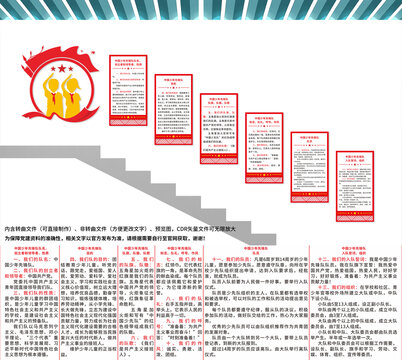 学校楼梯文化墙