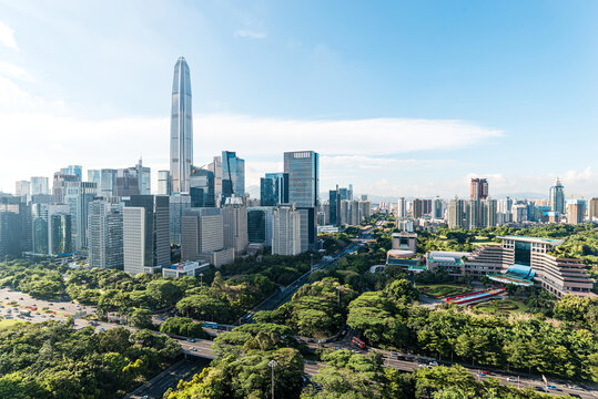 深圳福田中心区CBD