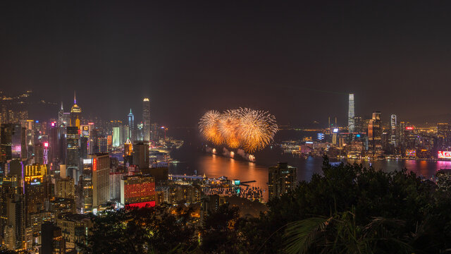 2024年香港春节烟花