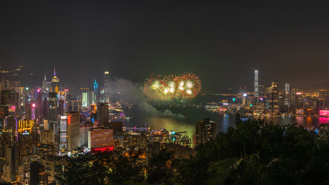 2024年香港春节烟花