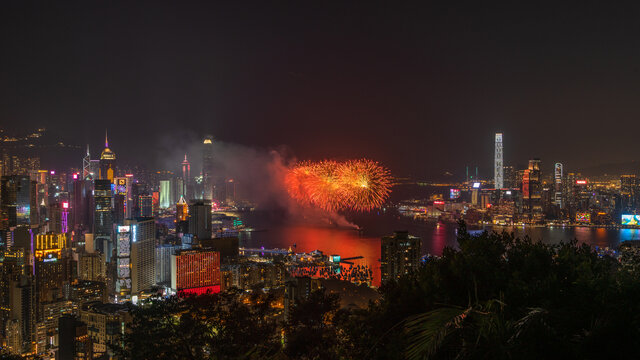 2024年香港春节烟花