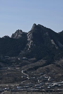 锦州医巫闾山冬季风景