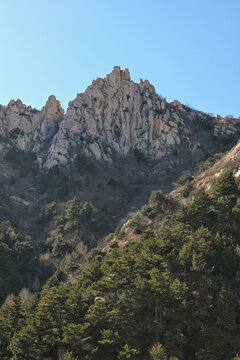 锦州医巫闾山冬季风景