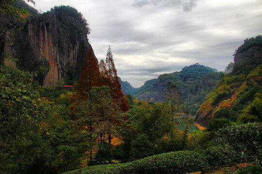 武夷山景区青山绿水