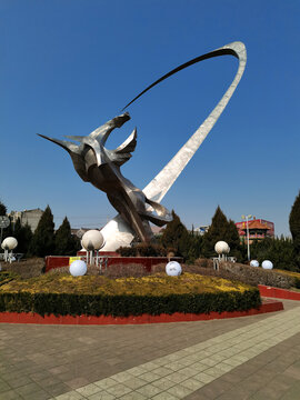 乾县第三广场雕塑