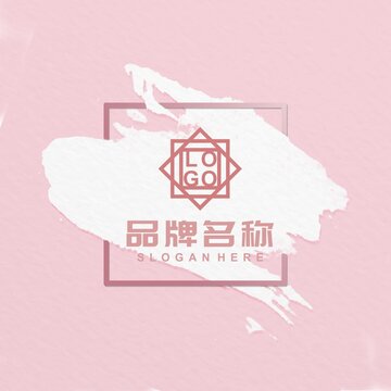 粉色LOGO样机