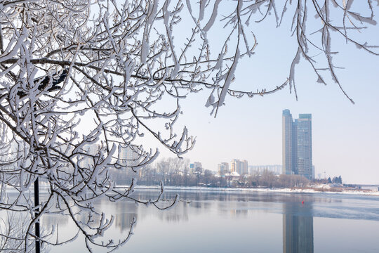 吉林省吉林市雾凇景观