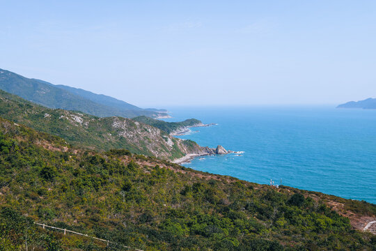 深圳西涌天文台山海景