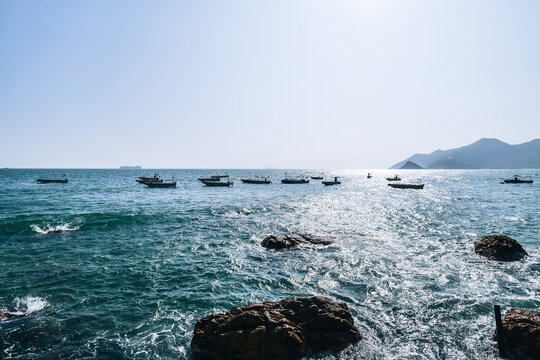 深圳西涌天文台海景