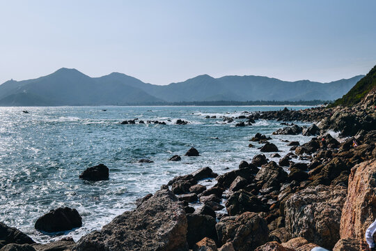 深圳西涌天文台海景