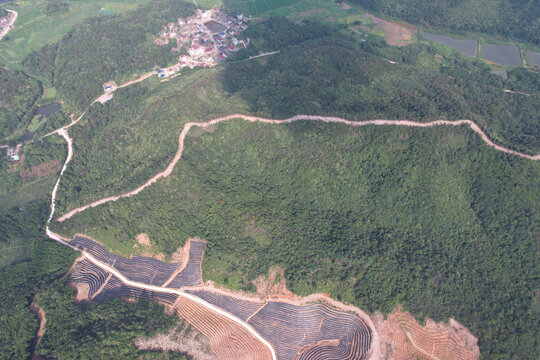 青山农村