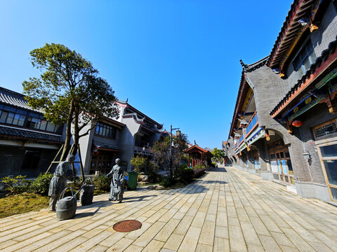 平潭海坛古城建筑