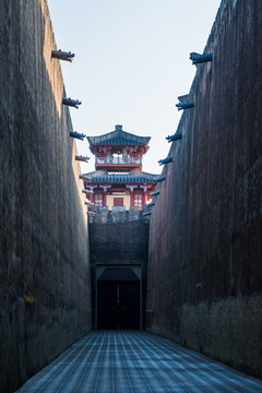 横店影视城秦王宫景区