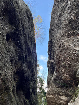 湖南崀山一线天