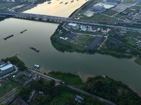 珠江水系顺德水道