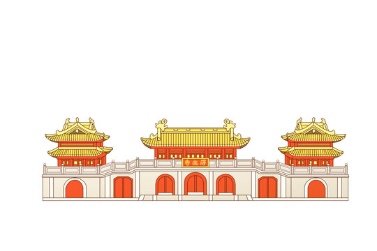 上海地标古建筑静安寺