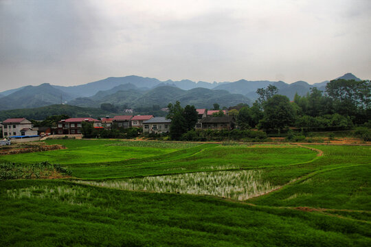 湘西农村路上的风景