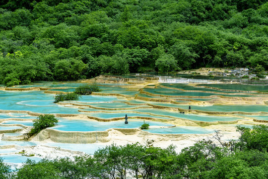 四川阿坝黄龙风景区